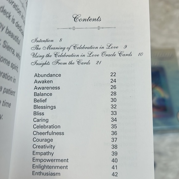 Celebration Of Love Oracle Cards - Picture 9 of 11